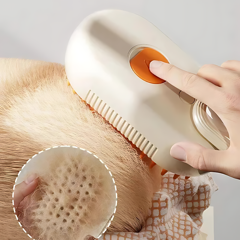 PetHair - Escova a vapor 3 em 1 para cães e gatos