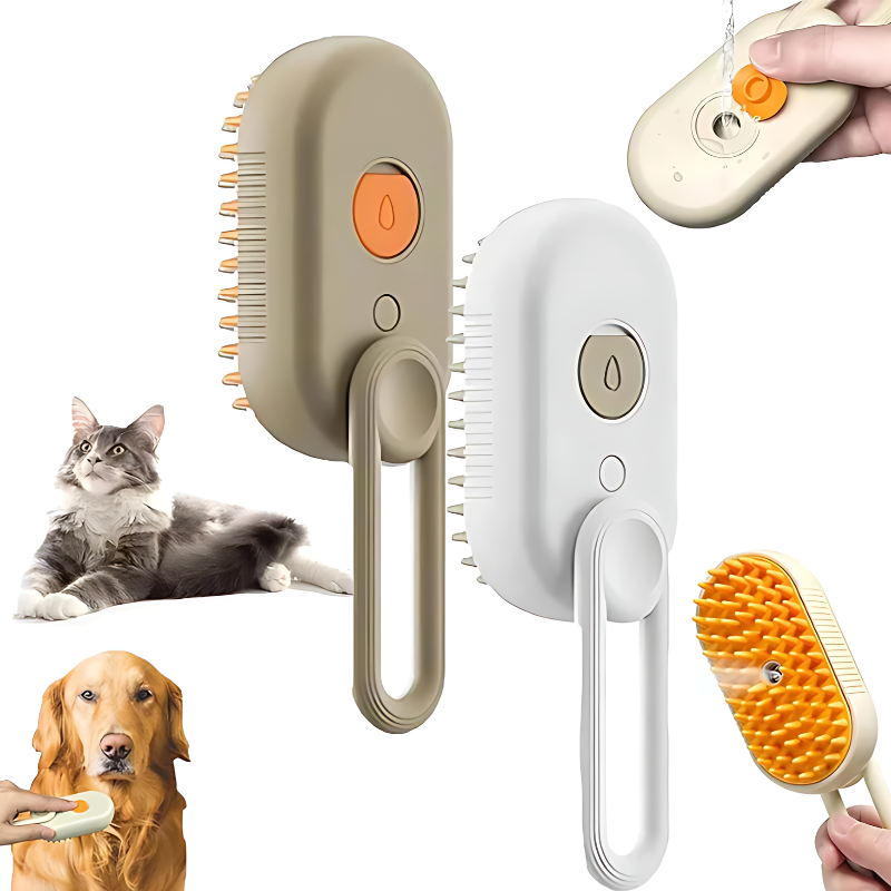 PetHair - Escova a vapor 3 em 1 para cães e gatos